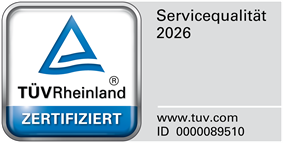 Mehrmarkenwerkstatt Ferdinand Gandyra ist von TÜV Rheinland zertifiziert Bild mit Zertifikat von TÜV-Rheinland